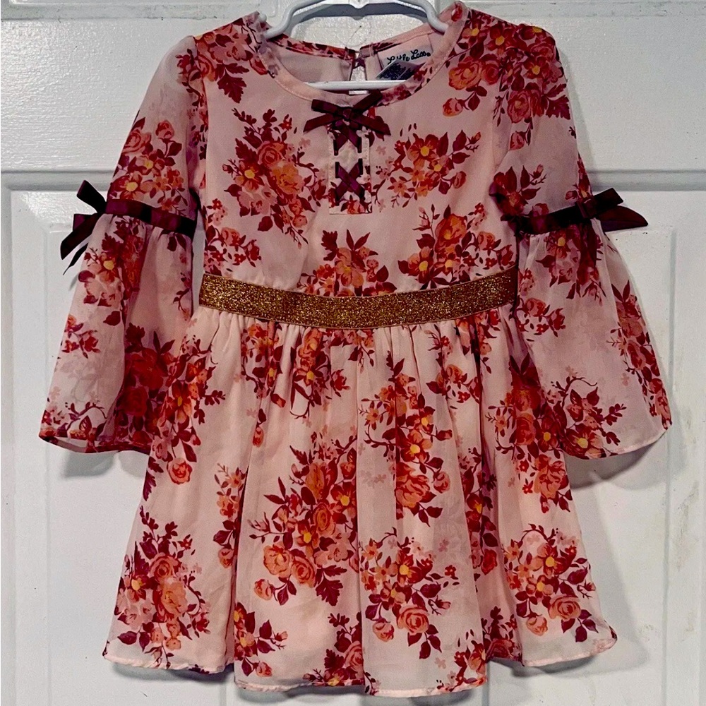Little Lass size 2T Girls Floral Dress